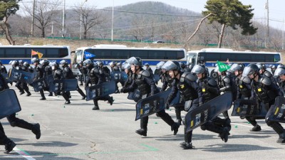 [경기남부경찰청]실전위주 훈련으로 엄정하고 일관된 법집행 정착노력