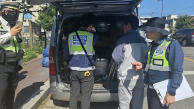 불법자동차 집중 단속…번호판 가림·불법튜닝 이륜차 등